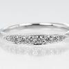 Tiffany & Co. Harmony Band Ring Platinum and Diamonds