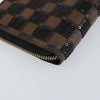 Secondhand Louis Vuitton Zippy Wallet NM Damier Piet