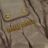 Miu Miu Coffer Convertible Satchel Matelasse Leather