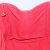 Secondhand Prada Canapa Tote Red Canvas Accessories