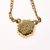 Secondhand Christian Dior CD Pendant Necklace Gold-plated