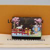 Secondhand Louis Vuitton Victorine wallet Monogram Vivienne Japan Garden