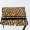 Christian Dior Vintage Trotter Shoulder Bag Canvas