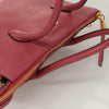 Secondhand Miu Miu Convertible Madras Side Zip Satchel Grainy