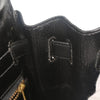 Hermes Kelly Handbag Black Box Calf with Gold Hardware