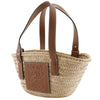 Secondhand Loewe Basket Tote Raffia