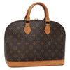Louis Vuitton Alma Handbag Monogram Canvas