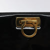 Salvatore Ferragamo Vintage Gancini Chain Shoulder Bag Leather