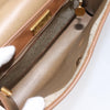 Christian Dior Vintage Honeycomb Flap Crossbody Bag Coated Canvas