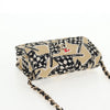 Secondhand Chanel Flap Card Holder on Chain Quilted Printed