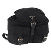 Prada Double Front Pocket Backpack Tessuto
