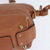 Secondhand Chloe Angie Tote Brown Leather Accessories