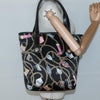 Secondhand Gucci Charmy Tote Black Satin Bags
