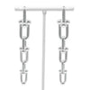 Tiffany & Co. HardWear Graduated Link Earrings Sterling Silver