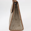Christian Dior Vintage Honeycomb Handbag Canvas Leather