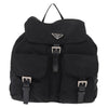 Prada Double Front Pocket Backpack Tessuto