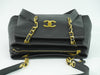 Chanel Vintage Front Pocket Tote Caviar