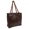 Secondhand Prada Vintage Tote Brown Leather Accessories