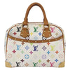 Secondhand Louis Vuitton Trouville Handbag Monogram Multicolor