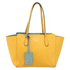 Secondhand Gucci Swing Tote Yellow Leather Accessories