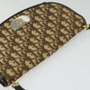 Christian Dior Vintage Flap Crossbody Bag Canvas