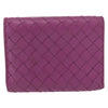 Bottega Veneta Trifold Wallet Intrecciato Leather