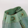 Secondhand Gucci Vintage Bamboo Drawstring Backpack Suede and