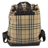 Secondhand Burberry Flap Backpack House Check