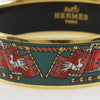 Secondhand Hermes Enamel Bracelet Metal and