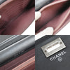 Chanel So Black Reissue 2.55 Wallet on Chain Quilted Aged Calfskin