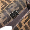 Fendi Vintage Flap Clutch Zucca canvas