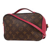 Louis Vuitton Saintonge Handbag Monogram Canvas with Leather