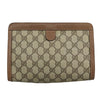 Gucci Vintage old clutch Canvas