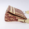 Christian Dior Vintage Flap Crossbody Bag Canvas