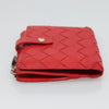 Secondhand Bottega Veneta Bifold Coin Pocket Card Holder Intrecciato Nappa