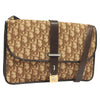 Christian Dior Vintage Trotter Shoulder Bag Canvas