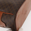 Celine Vintage Macadam Handbag Canvas and Leather