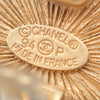 Secondhand Chanel Vintage CC Round Clip-On Earrings