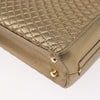 Secondhand Bally Vintage Handbag Gold Leather Bags