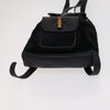 Gucci Vintage Bamboo Backpack Suede
