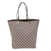 Gucci Vintage Bucket Shopping Tote GG Canvas