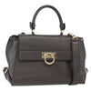 Salvatore Ferragamo Sofia Satchel Leather