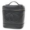 Chanel Vintage Timeless Cosmetic Case Caviar