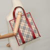 Secondhand Burberry Nova Check Tote Canvas and