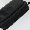 Gucci Vintage double G logo shoulder bag Leather