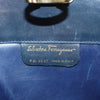 Salvatore Ferragamo Vintage Gancini Chain Shoulder Bag Leather