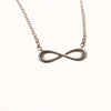 Tiffany & Co. Infinity Pendant Necklace Silver
