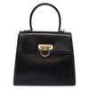 Salvatore Ferragamo Gancini Convertible Top Handle Bag Leather