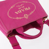 Secondhand Prada Canapa Open Tote