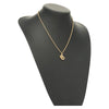 Secondhand Christian Dior CD Pendant Necklace Gold-plated